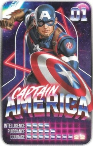 Carte Marvel 01 Captain America