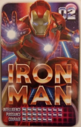 Carte Marvel 02 Iron Man