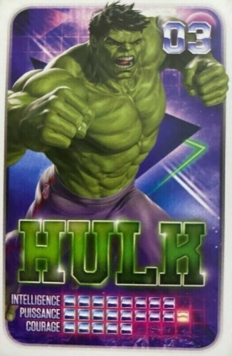 Carte Marvel 03 Hulk