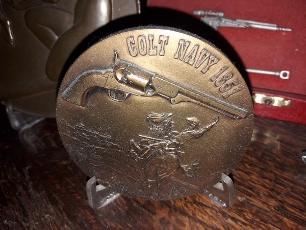 Mdaille Colt Navy 1851