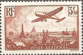 Timbre France Poste Aerienne 1936 3,50F