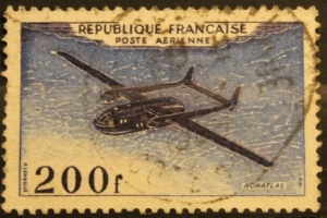 Timbre France Poste aerienne YT 31 nord atlas 200F