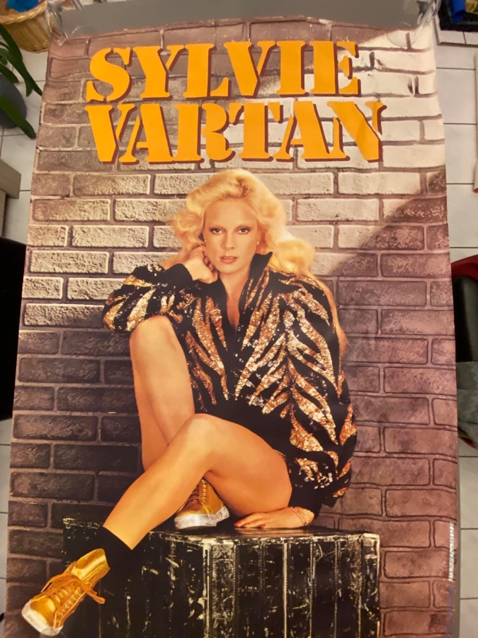 Affiche sylvie vartan I don(t want the night to end