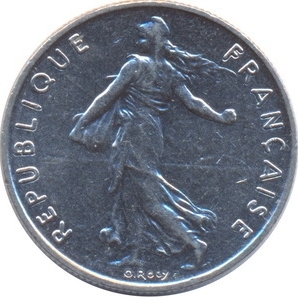 1/2 Franc 50 centimes semeuse 2000 Rpublique Francaise