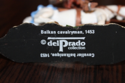 soldat plomb delprado collection cavalier balkanique 1453