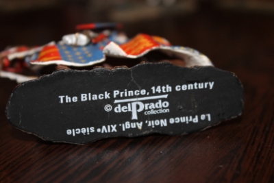 Soldat plomb delprado collection le prince noir angl. XIVe sicle