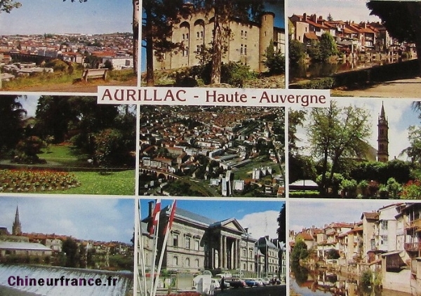 Carte Postale en couleur Aurillac la haute - Auvergne